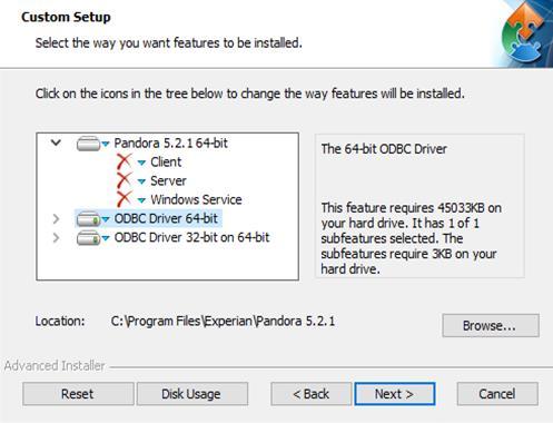 operating system, then you should install both the 32-bit and 64-bit ODBC drivers.