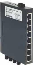 HARTING econ 3082-AE 10-port for vertical installation in control cabinets including 2