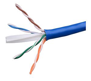 Different Types of Cables Low Voltage Copper Cables UTP: Unshielded twisted pair cable Some wiring has an extra layer of shielding lining the inside of the outside plastic insulation.