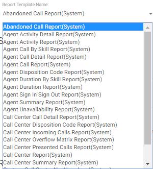 Connected Office Voice Key Admin Guide Part 3: Enterprise Level - Call Center Call Center Scheduled Reports Tab From the Call Center Scheduled Reports tab, you can view existing reports, or generate