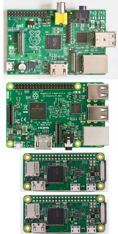 Trending IoT Devices, You Know Pi 1 The first, slowish (better server) 1 core, 512MB, 700MHz, now $20 (used) Images: - raspberrypi.org - wikipedia Pi 3 Current, fast (also Desktop), not very availbl.