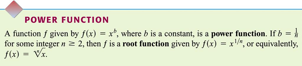 What are Power Functions? Power functions typically have rational exponents.