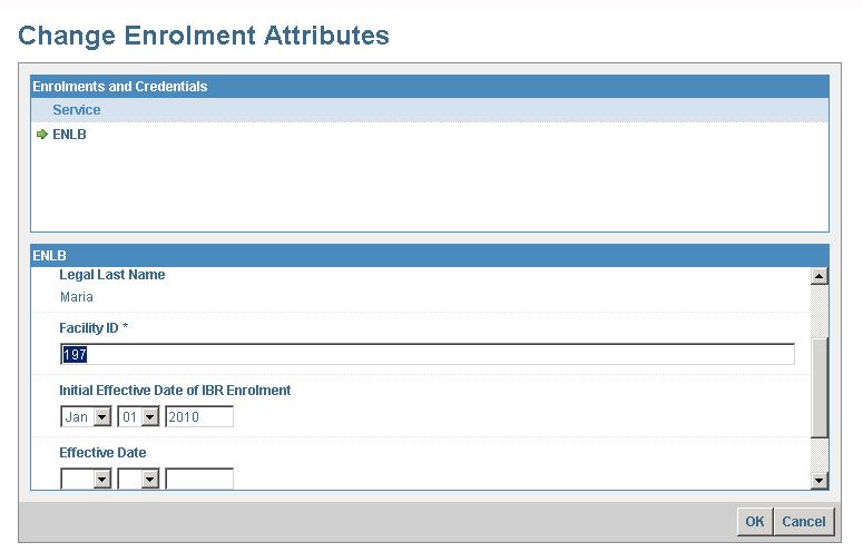 5. The updated registrant profile is displayed and the role no longer shows in the enrolment listing. 5.3.