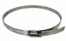 5 lbs) Supplied with stainless steel straps x 4, Mx16 screw x 4, washer x 4 and spring washer-8 x 4 Stainless Steel Straps For fixing pole 232.