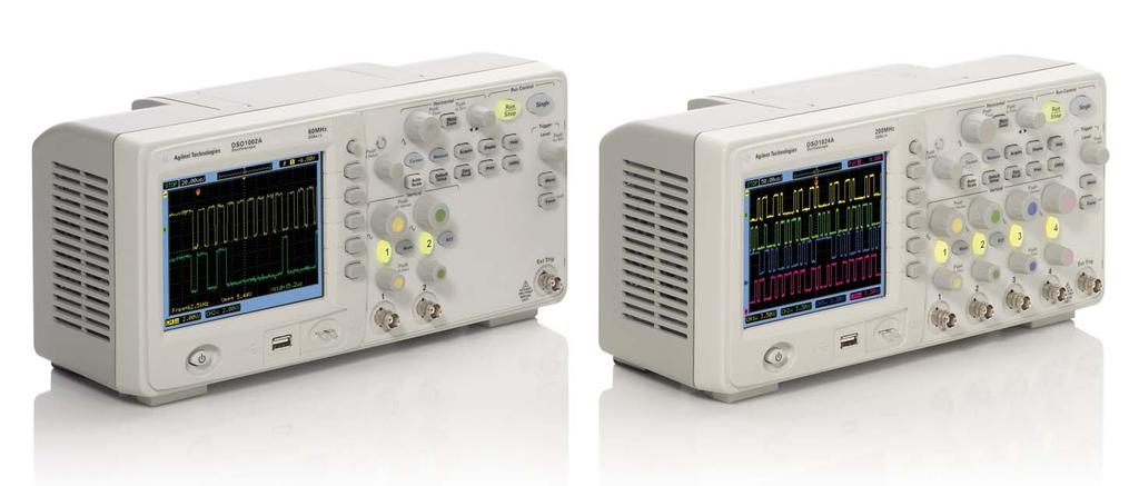 More scope than you thought you could afford Agilent s 1000 Series oscilloscopes deliver the performance and features you expect in
