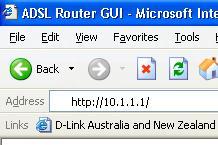 Configuring the Router To use your Web browser to access the web pages used to setup the Router, your computer must be configured to Obtain an IP address automatically, that is,