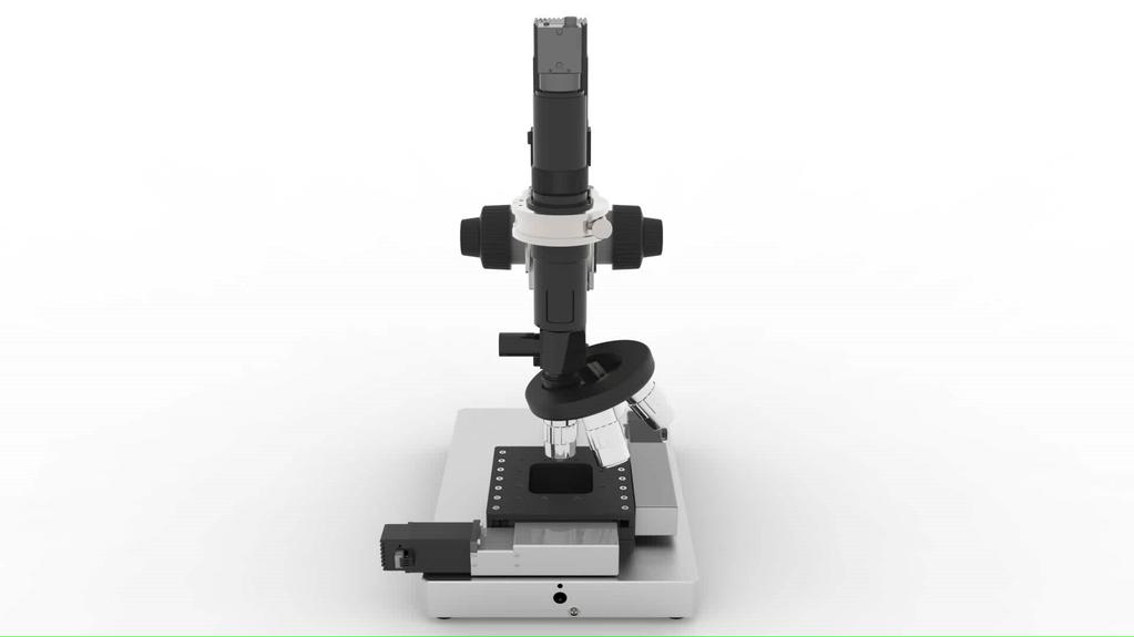 3D Microscope Top-Eye P3 P3 = Three automated axis (Z,X,Y) + { Professional rugged high precision stand, motorized XY table, 12 x Zoom lens, 18 MP USB3