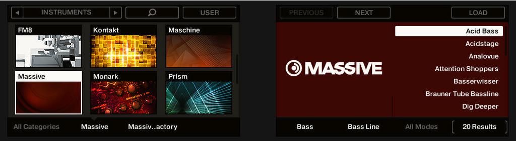 Adding a Bass Line Loading a Plug-in Instrument for the Bass 1. Press button B to select the Group slot B1. 2. Press the pad 1 to select the Sound slot 1. Pad 1 should be fully lit. 3.