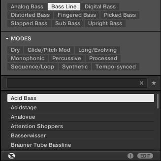 Adding a Bass Line Loading a Plug-in Instrument for the Bass Click the Autoload button in the software to activate it, or use Buttons 5 and 6 on your controller to use the Autoload function.