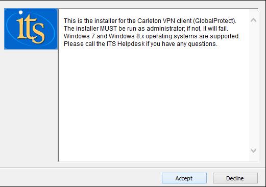 9. The installer will open as