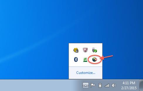 places: the System Tray Icon or the Start Menu. Using either location, you can connect and disconnect from GlobalProtect.