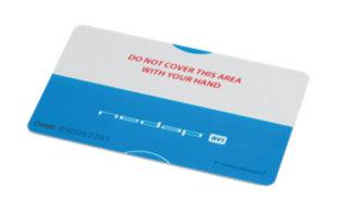 Nedap AVI upass UHF Pedestrian Solutions UHF Combi Card Features: Thin, ISO card format Identification up to 3 meters One card solution for access control Battery free Security protected The UHF