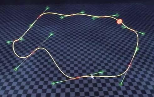 Video Bezier Curves http://www.youtube.