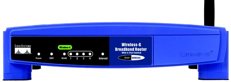The Front Panel The Router s LEDs, where information about network activity is displayed, are located on the front panel. Figure 3-2: The Broadband Router s Front Panel Power DMZ WLAN Green.