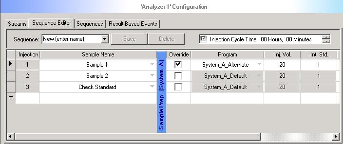 Configuring Analyzers Int. Std: Select the amount of the internal standard added to the sample; this is implemented as a multiplication factor in the amount calculation formula. 2.9.