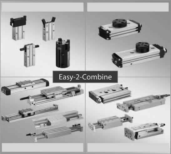 16 EasyHandling Connection Technology 1.1 Advantages Easy-2-Combine Precision and efficiency all in one Sophistication meets simplicity that is the principle underlying Easy-2-Combine.