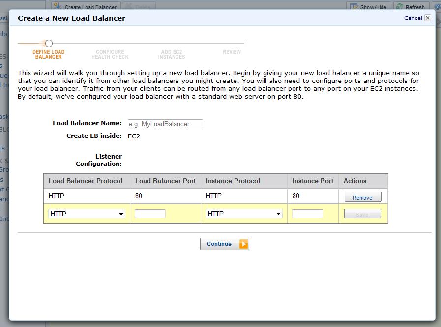 EC2 Elastic Load Balancer Distribute traffic to an array of EC2 instances Scale up or