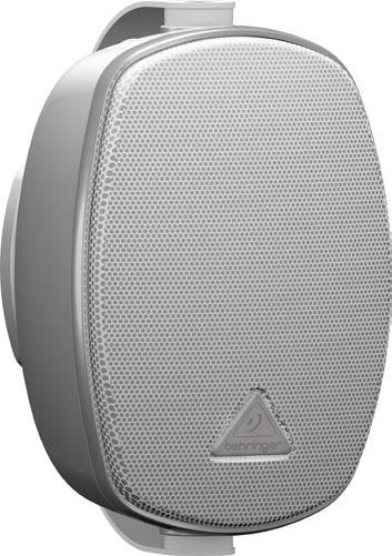 Features High-performance, surface-mountable loudspeaker for foreground music, AV playback and distributed sound Exceptional sound quality with wide frequency bandwidth and uniform dispersion