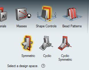 Controls in Shape options in the