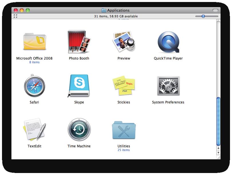 (6) Apple Mac OS X installation