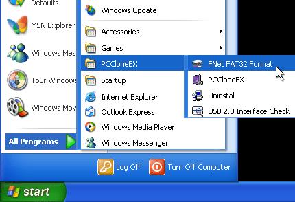 FAT32 Format Utility For the current HDD capacity is getting bigger, the Fat32 Format Utility in Windows 2000 / XP is not able to support the HDD size