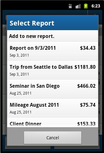 Delete Expenses (from the Expenses Screen) You can delete Quick Expenses from the Expenses screen.