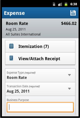 Edit an Expense on an Expense Report If an expense is attached to an expense report, you can edit almost every field.
