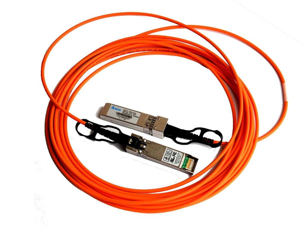 SFP+ Active Optical Cable Preliminary Features RoHS-6 compliant High speed / high density: support up to 10 Gb/s bi-directional operation Compliant to industrial standard SFP MSA Low power