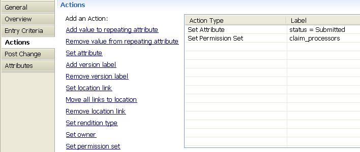 Select the status attribute from the Attribute drop down menu. 10. Select the Specify a value radio button, type Submitted for the field, and click OK. 11.