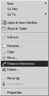 7. You can also move your filter pools up and down with the pop-up menu. You have learned how to share filters.