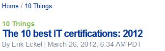 Cisco Certified Network professional or CCNP certification is number 9 on the list of highest paying ISO technical