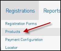 3. Create new products for purchase on your Auskick Registration Form Products are the items that may be purchased by your