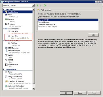 11. After the virtual disk is added Start the guest virtual machine to confirm.