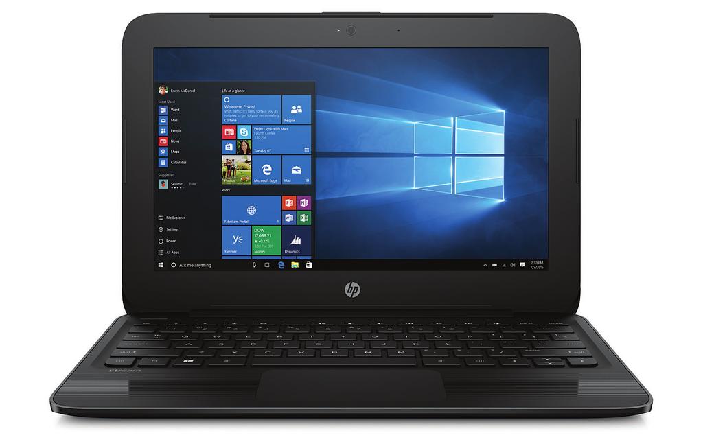 Datasheet HP Stream 11 Pro G3 Notebook PC Upgrade classroom learning with the thin, light, and powerful HP Stream 11 Pro.
