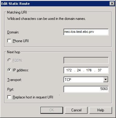 Figure 2-2 Property of Front End dialog box Step 2 Click Add.