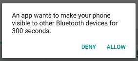 Bluetooth Software Framework Design in Android Announce permission <manifest... > <uses-permission android:name="android.permission.bluetooth" /> <uses-permission android:name="android.permission.bluetooth_admin" />.