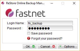 gz Restore Online Backup Manager (OBM) allows you to backup and restore essential files to and from Fastnet s cloud, ensuring the files are encrypted and backed up to a schedule.