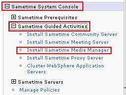 In your Sametime System Console click on Sametime System Console