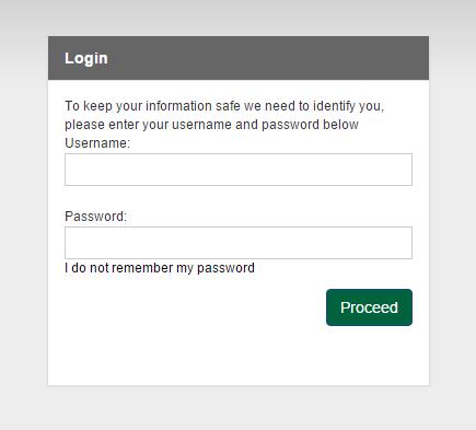 The system will take you to the registration page, where you will need to enter the user name and password created during the Basic