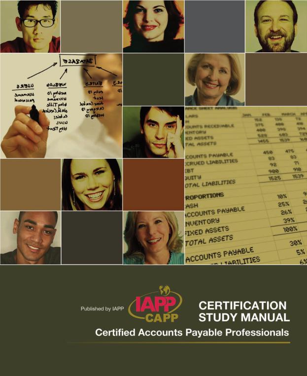 CAPP Cer(fica(on Program Study Materials The Accounts Payable Guide for Professionals FREE Exam