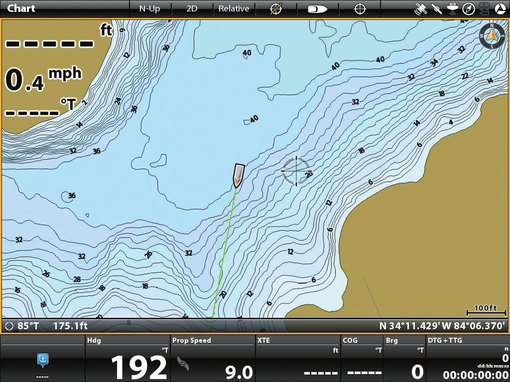 During navigation, the direction can be changed using Reverse under the Follow the Contour menu.