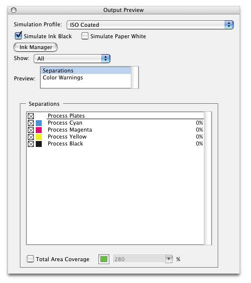 With the right settings, you can view the file on screen with the result of all used