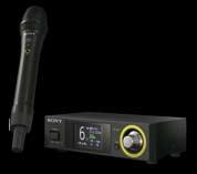 sound from Sony The package with a handheld microphone, and the package with a