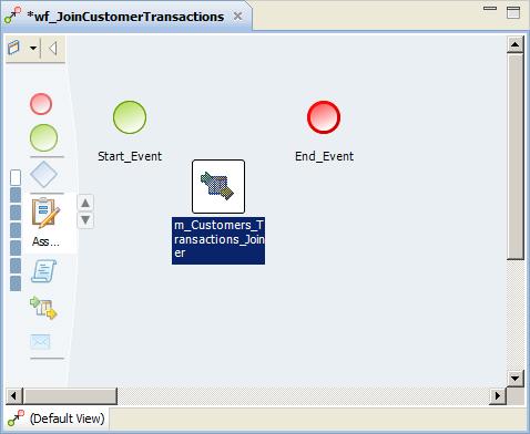 Step 2. Create a Workflow Create a workflow and add a Mapping task that runs the m_customers_transactions_joiner sample mapping. 1. In the Object Explorer view, select the Tutorial_Objects folder. 2. Right-click and select New > Workflow.