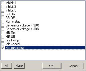 Parameter table description The table consists of the following possible adjustments: Set point: Timer (delay): The alarm set point is adjusted in the set point menu.