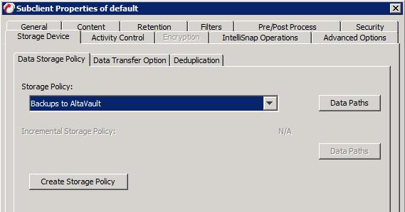3. Moving to the Data Transfer Option tab, make sure that