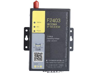 7. Four Faith F2403 GPRS Signal monitoring The Four Faith F2403 GPRS modem can be used to monitor the signal strength during installation.