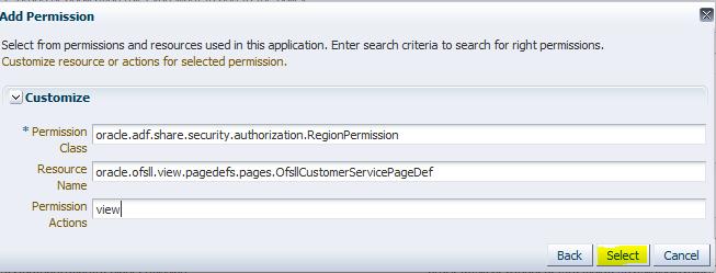 security.authorization.regionpermission» Resource Name oracle.ofsll.view.pagedefs.pages.