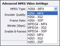 Niagara SCX Web Interface Chapter 3 The Flash encoder settings are similar to the AVI settings for saving the audio and video to a file.