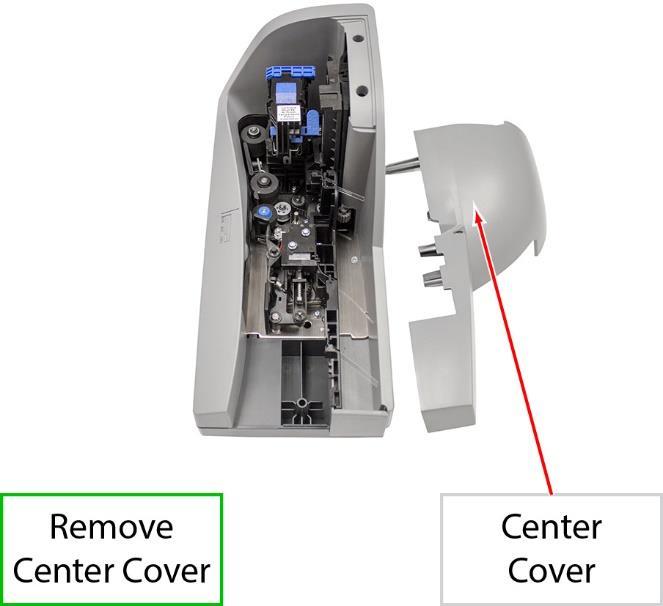 Installing the 4 Line Printer Ink Cartridge Follow these instructions when installing the ink cartridge for the first time, or when replacing an
